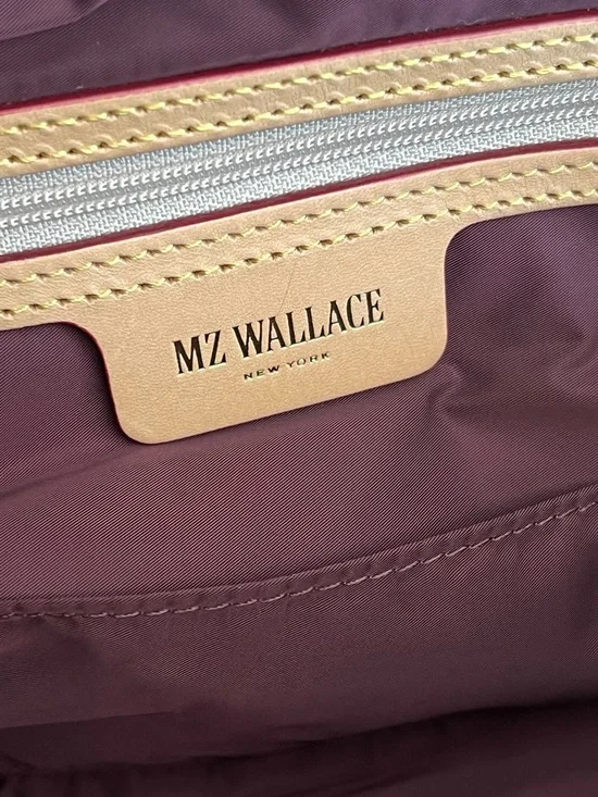 MZ Wallace Nubuck Astor Satchel Satchel Bag with Extra Strap and Pouch - Picture 13 of 17